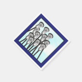 ラクロスパーティー スタンダードカクテルナプキン (角)