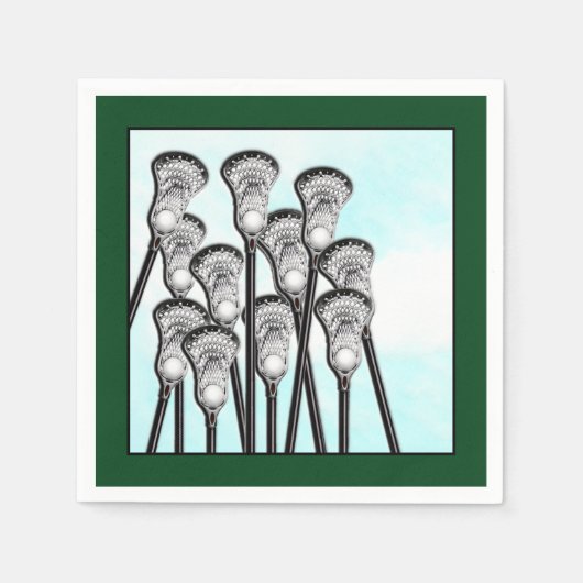 ラクロスパーティー スタンダードカクテルナプキン (正面)