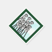 ラクロスパーティー スタンダードカクテルナプキン (角)