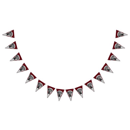 ラクロスパーティー バンティングフラッグ (全)