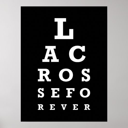 ラクロスフォーエバーポスター ポスター (正面)