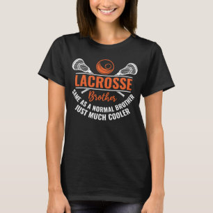 ラクロスブラザー定義ラクロスプレーヤー Tシャツ