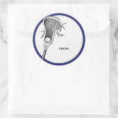 ラクロスブルーギフトラベル ラウンドシール (バッグ)