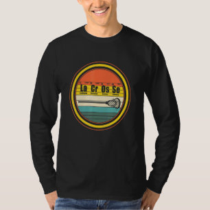 ラクロスプレイヤー周期表要素化学Ch Tシャツ