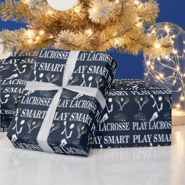 ラクロスプレイヤー誕生日 ラッピングペーパー