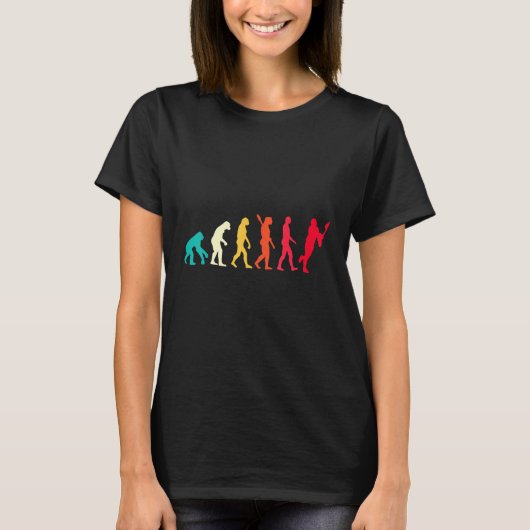 ラクロスプレイヤー進化コーチチーム Tシャツ (正面)