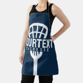 ラクロスプレーカスタムヤー文字チームメッシュスポーツスティック エプロン (インサイチュ)