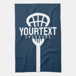 ラクロスプレーカスタムヤー文字チームメッシュスポーツスティック キッチンタオル