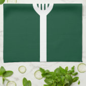 ラクロスプレーカスタムヤー文字チームメッシュスポーツスティック キッチンタオル (折り畳み)