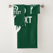 ラクロスプレーカスタムヤー文字チームメッシュスポーツスティック バスタオルセット (インサイチュ)