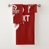 ラクロスプレーカスタムヤー文字チームメッシュスポーツスティック バスタオルセット (インサイチュ)