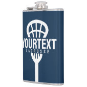 ラクロスプレーカスタムヤー文字チームメッシュスポーツスティック フラスク (左)