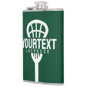 ラクロスプレーカスタムヤー文字チームメッシュスポーツスティック フラスク (左)