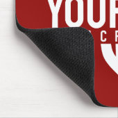 ラクロスプレーカスタムヤー文字チームメッシュスポーツスティック マウスパッド (コーナー)