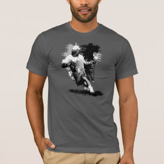 ラクロスプレーヤーのTシャツ Tシャツ