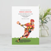 ラクロスプレーヤー 招待状 (スタンド正面)