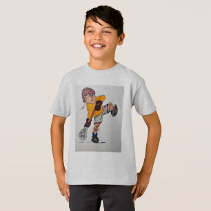 ラクロスプレーヤー Tシャツ