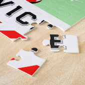 ラクロスホリデーギフトジグソーパズル ジグソーパズル (側面)