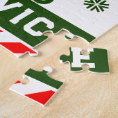 ラクロスホリデーギフトジグソーパズル ジグソーパズル (側面)