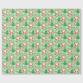 ラクロスホリデーギフトラッピング紙 ラッピングペーパー (フラット)