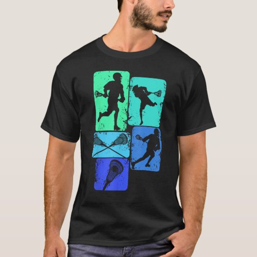 ラクロスボーイズキッズメンユース Tシャツ (正面)