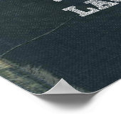 ラクロスポスターの姿勢！ ポスター (角)