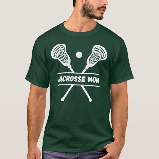 ラクロスママの少年 Tシャツ (正面)