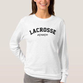 ラクロスママカワイスポーツママ大学大学 Tシャツ