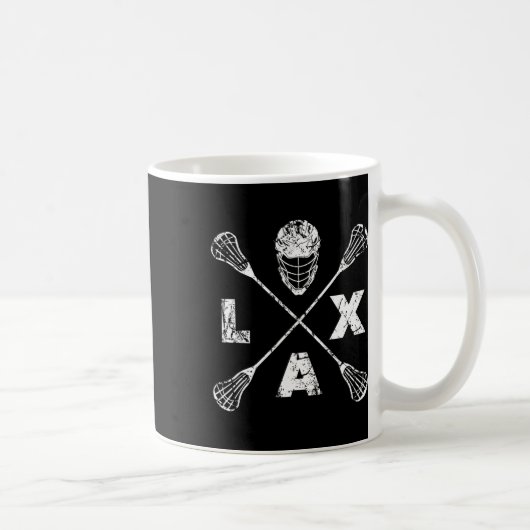 ラクロスラックス軸 コーヒーマグカップ (右)