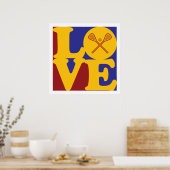 ラクロスラブ ポスター (キッチン)