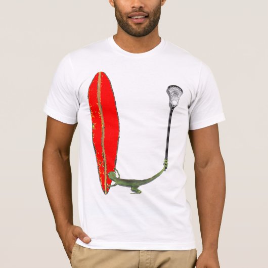 ラクロスリザード Tシャツ (正面)