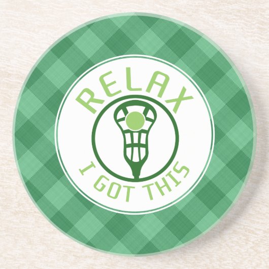 ラクロスリラックスI得この石コースター コースター (正面)