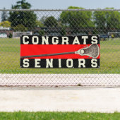 ラクロスレッドチームおめでとう 横断幕 (インサイチュ)