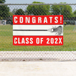 ラクロスレッドチームシニアナイトバナー 横断幕