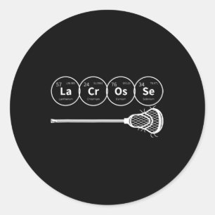 ラクロス元素周期表 ラウンドシール