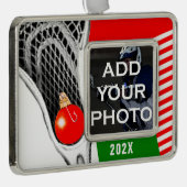 ラクロス写真2025 シルバープレートフレームオーナメント (右)