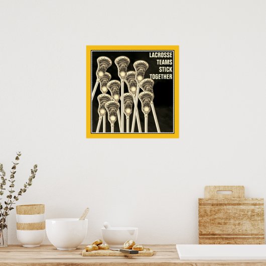 ラクロス動機 ポスター (キッチン)