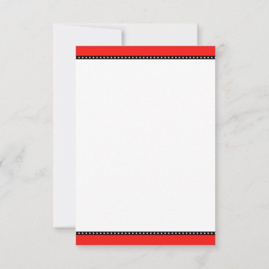 ラクロス卒業発表 招待状 (裏面)