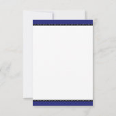 ラクロス卒業発表 招待状 (裏面)