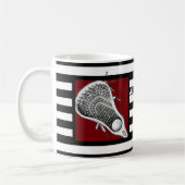 ラクロス収集可能 コーヒーマグカップ (左)