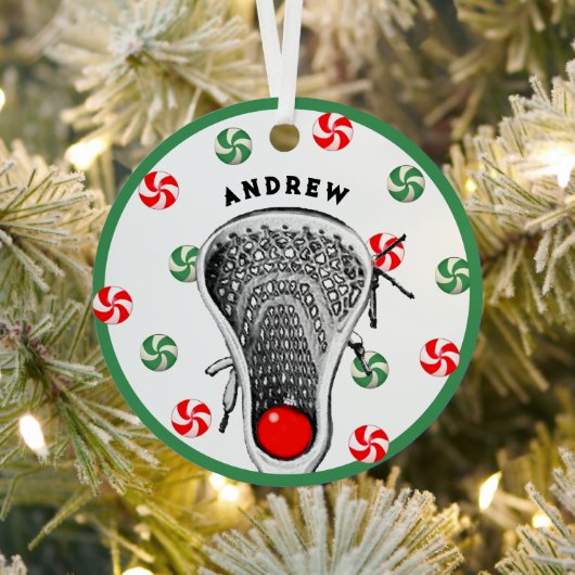 ラクロス収集可能 メタルオーナメント (インサイチュ)