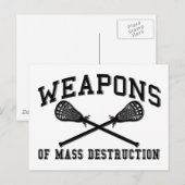 ラクロス大量破壊兵器 ポストカード (正面/裏面)