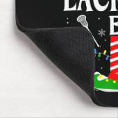 ラクロス小妖精や小人マおもしろいッチングクリスマスラクロスChri マウスパッド (コーナー)