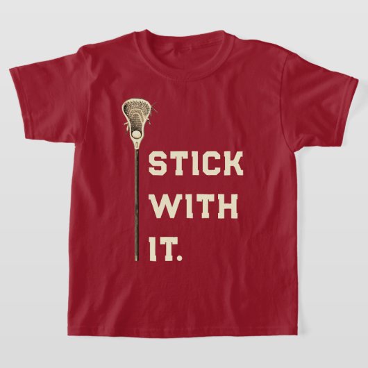 ラクロス引用文 Tシャツ (レイダウン)