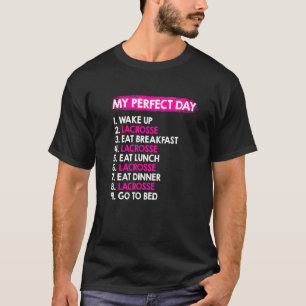 ラクロス日程表 Tシャツ