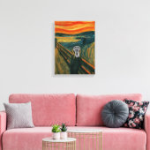 ラクロス最高傑作パロディキャンバスプリント キャンバスプリント (インサイチュ (リビング))