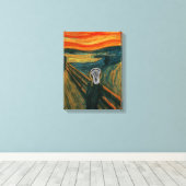 ラクロス最高傑作パロディキャンバスプリント キャンバスプリント (インサイチュ (ウッドフロア))