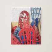 ラクロス棒 ジグソーパズル (縦)