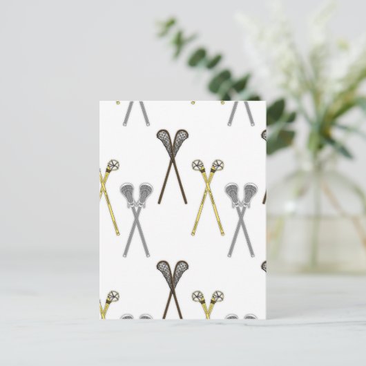 ラクロス棒 ポストカード (スタンド正面)