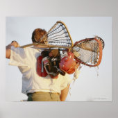 ラクロス機器 ポスター (正面)